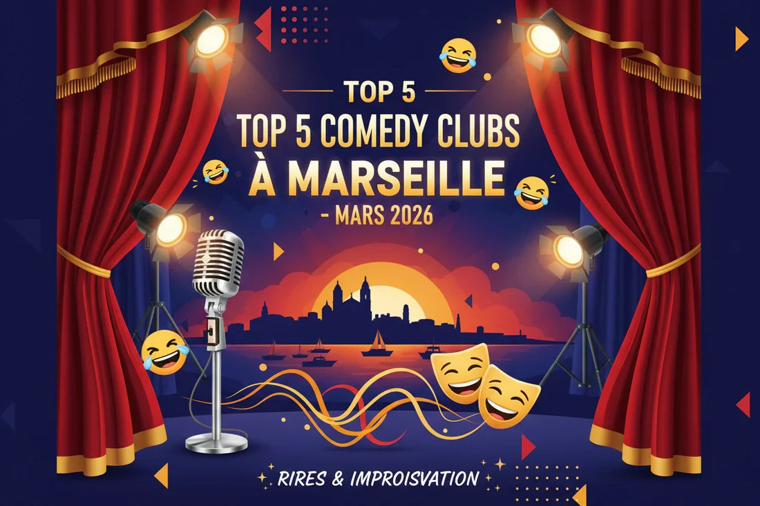 5 Comedy Clubs à Marseille à ne pas manquer