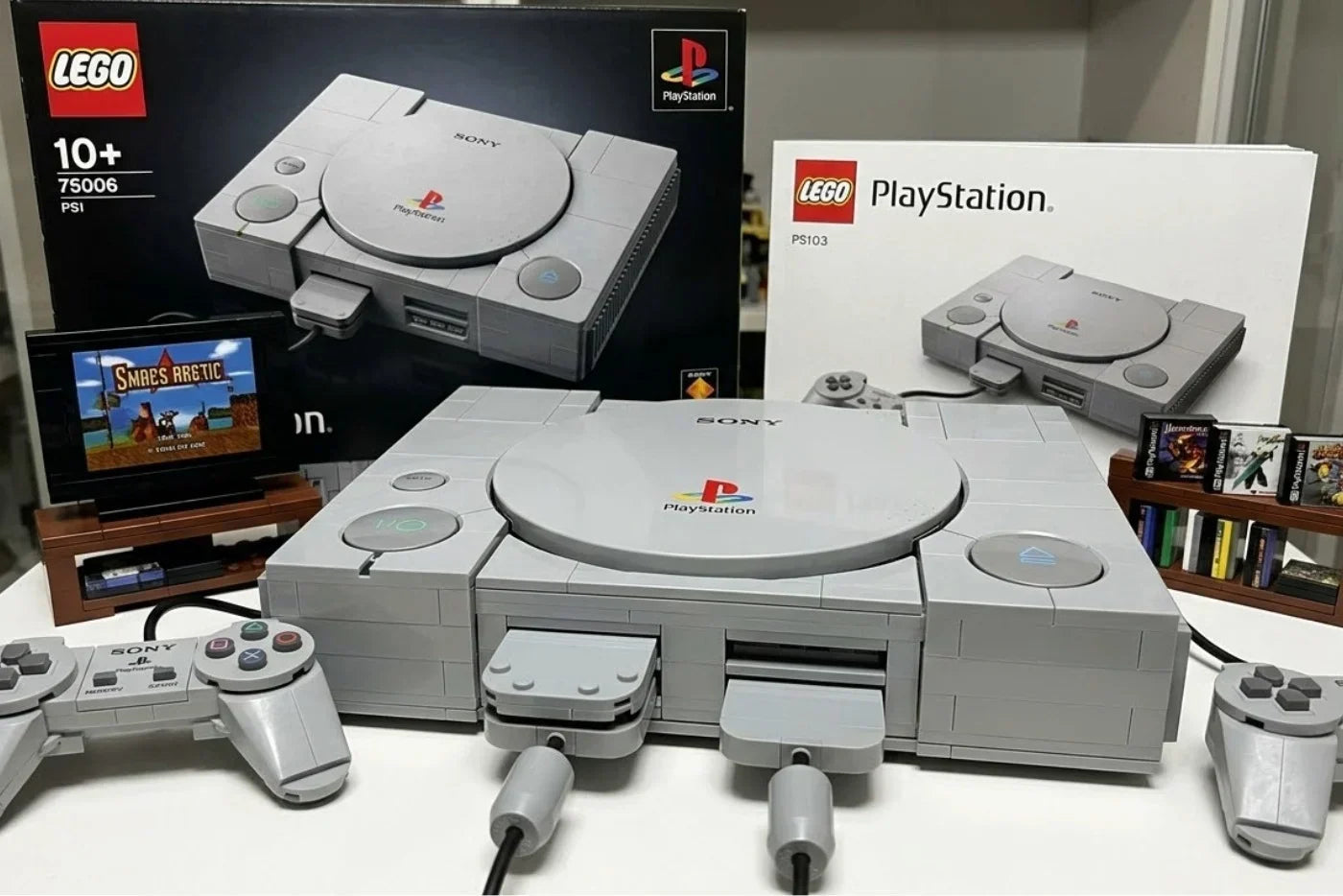 Ce set LEGO PlayStation 1 va rendre nostalgique n’importe quel fan !