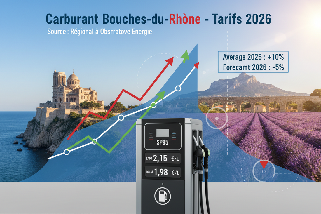 Prix du carburant dans les Bouches‑du‑Rhône en 2026 : pourquoi ça fluctue et comment s’y préparer