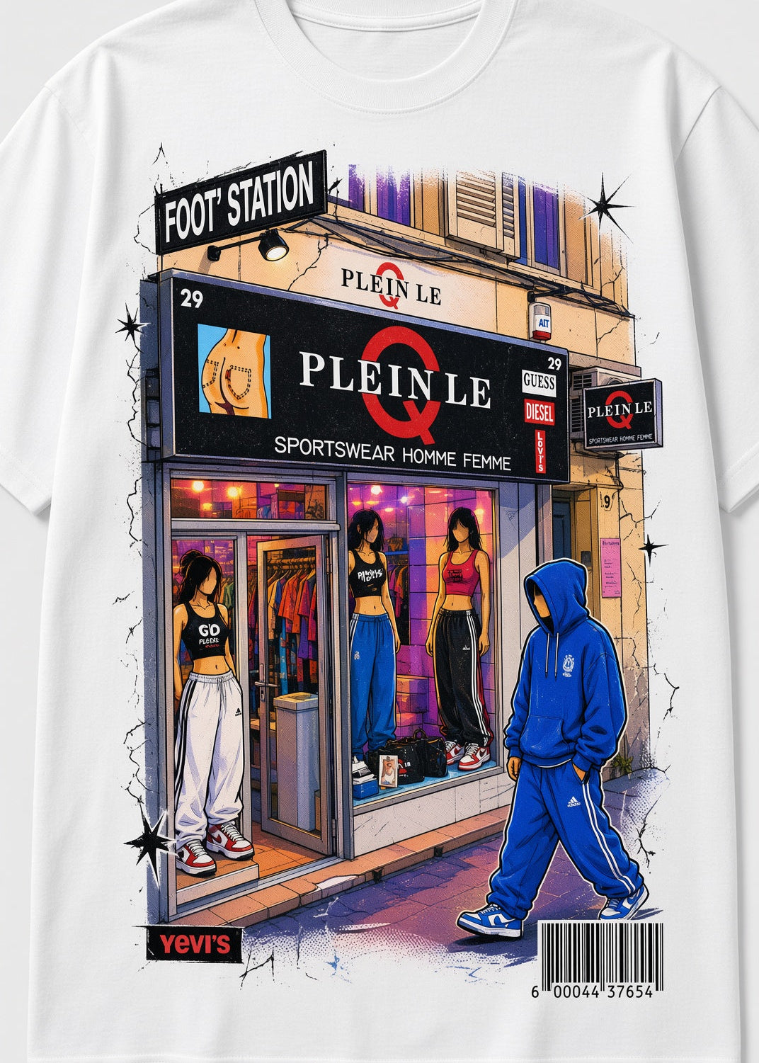 T shirt plein le Q